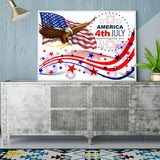 Full Diamond Painting kit - Happy independence day