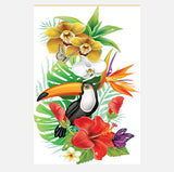 Full Diamond Painting kit - Toucans