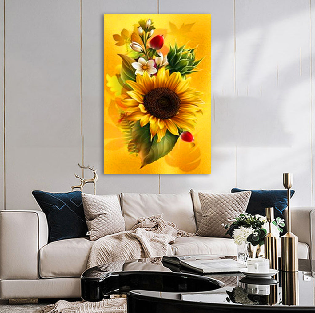 Full Diamond Painting kit - Sunflower