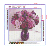 Full Diamond Painting kit - Beautiful flowers