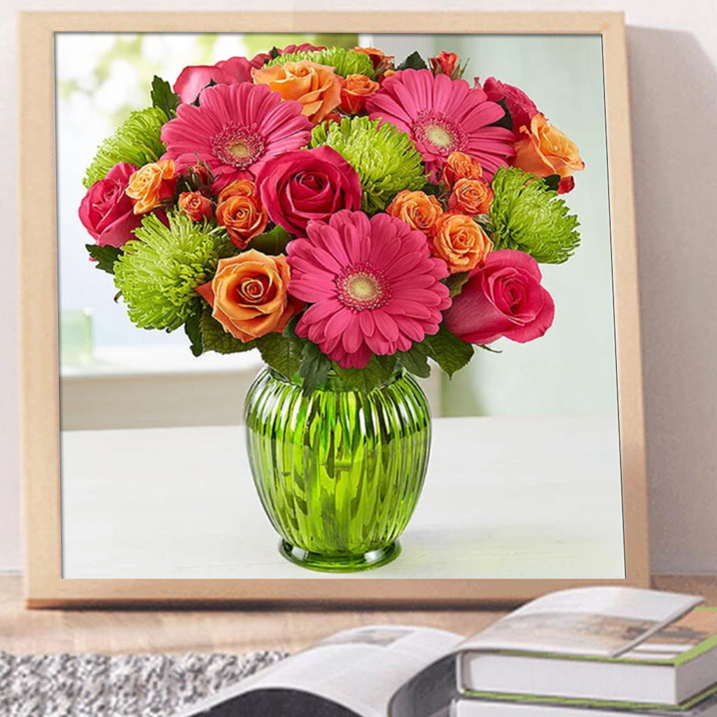 Full Diamond Painting kit - Beautiful flowers