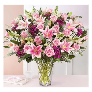 Full Diamond Painting kit - Beautiful roses and lilies