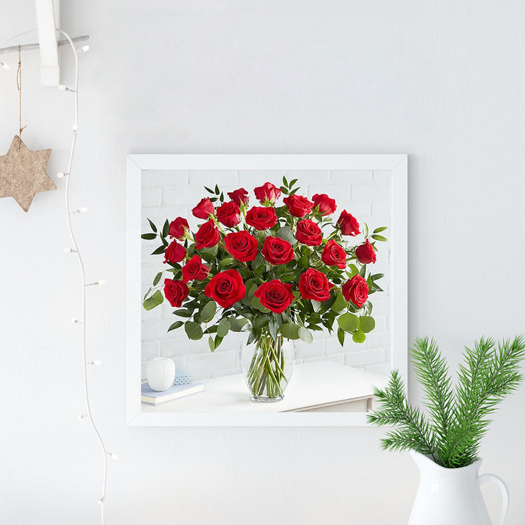 Full Diamond Painting kit - Red roses