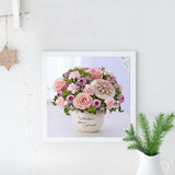 Full Diamond Painting kit - Beautiful flowers for mom