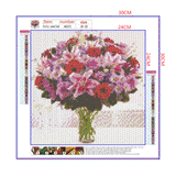 Full Diamond Painting kit - Beautiful flowers