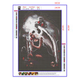 Full Diamond Painting kit - Beautiful skeleton woman