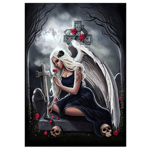 Full Diamond Painting kit - Beautiful skeleton woman