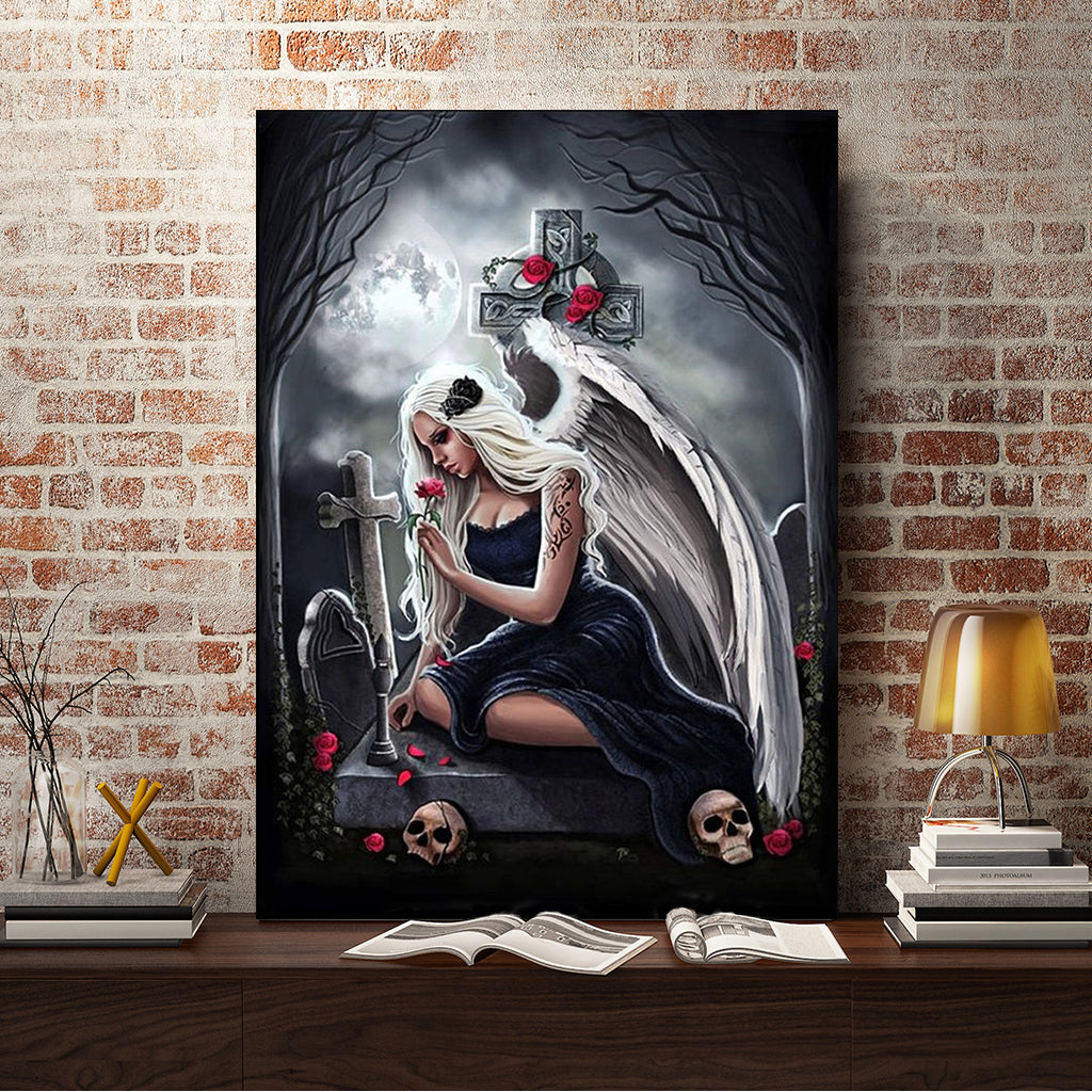 Full Diamond Painting kit - Beautiful skeleton woman