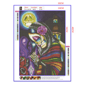 Full Diamond Painting kit - Skeleton