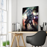 Full Diamond Painting kit - Shark head human body