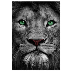 Full Diamond Painting kit - Lion head