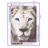 Full Diamond Painting kit - Lion head