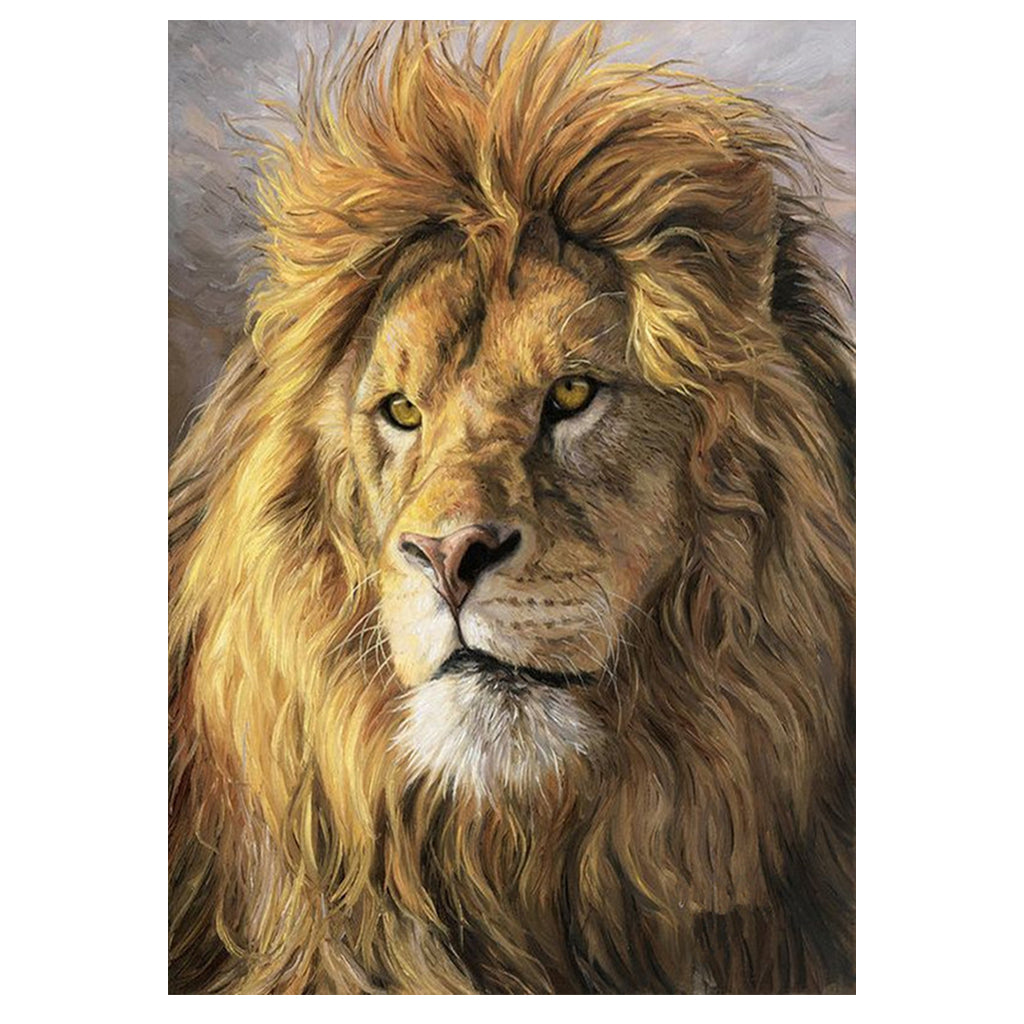 Full Diamond Painting kit - Lion head