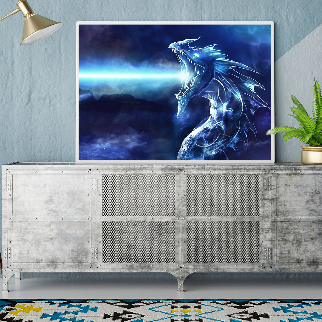 Full Diamond Painting kit - Dinosaur