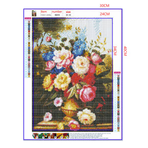 Full Diamond Painting kit - Beautiful flowers