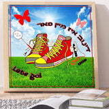 Full Diamond Painting kit - Sports shoes