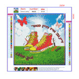 Full Diamond Painting kit - Sports shoes