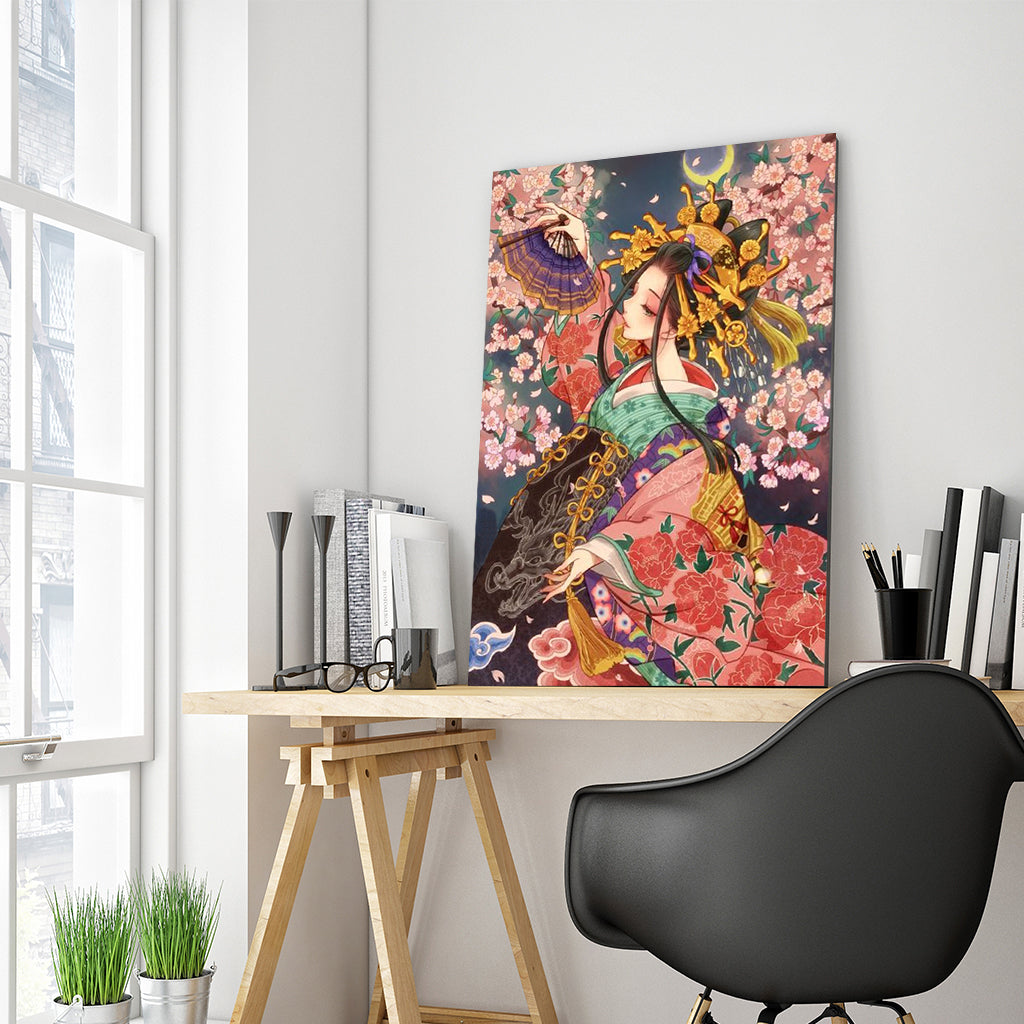 Full Diamond Painting kit - Geisha girl