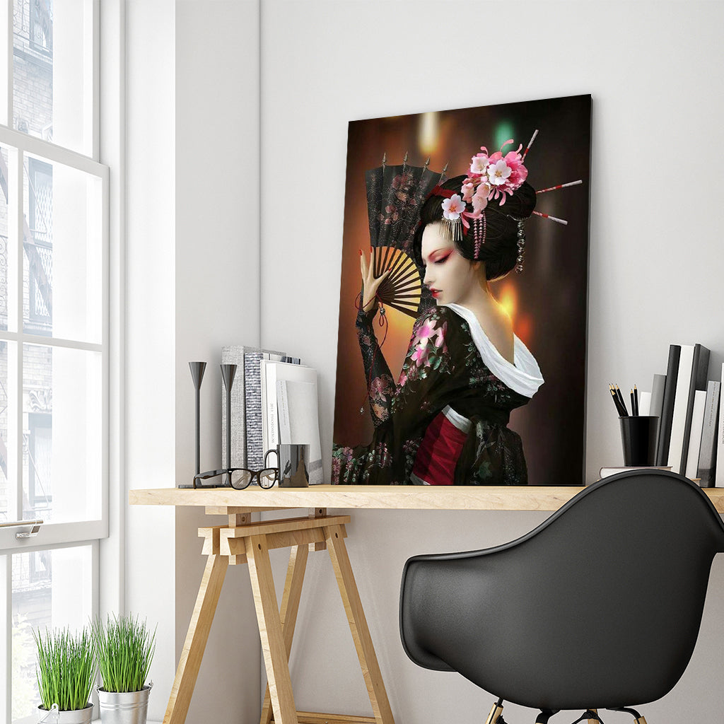 Full Diamond Painting kit - Geisha girl