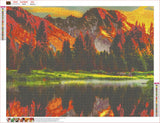 Full Diamond Painting kit - Beautiful lake scenery