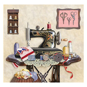 Full Diamond Painting kit - Sewing machine
