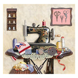 Full Diamond Painting kit - Sewing machine