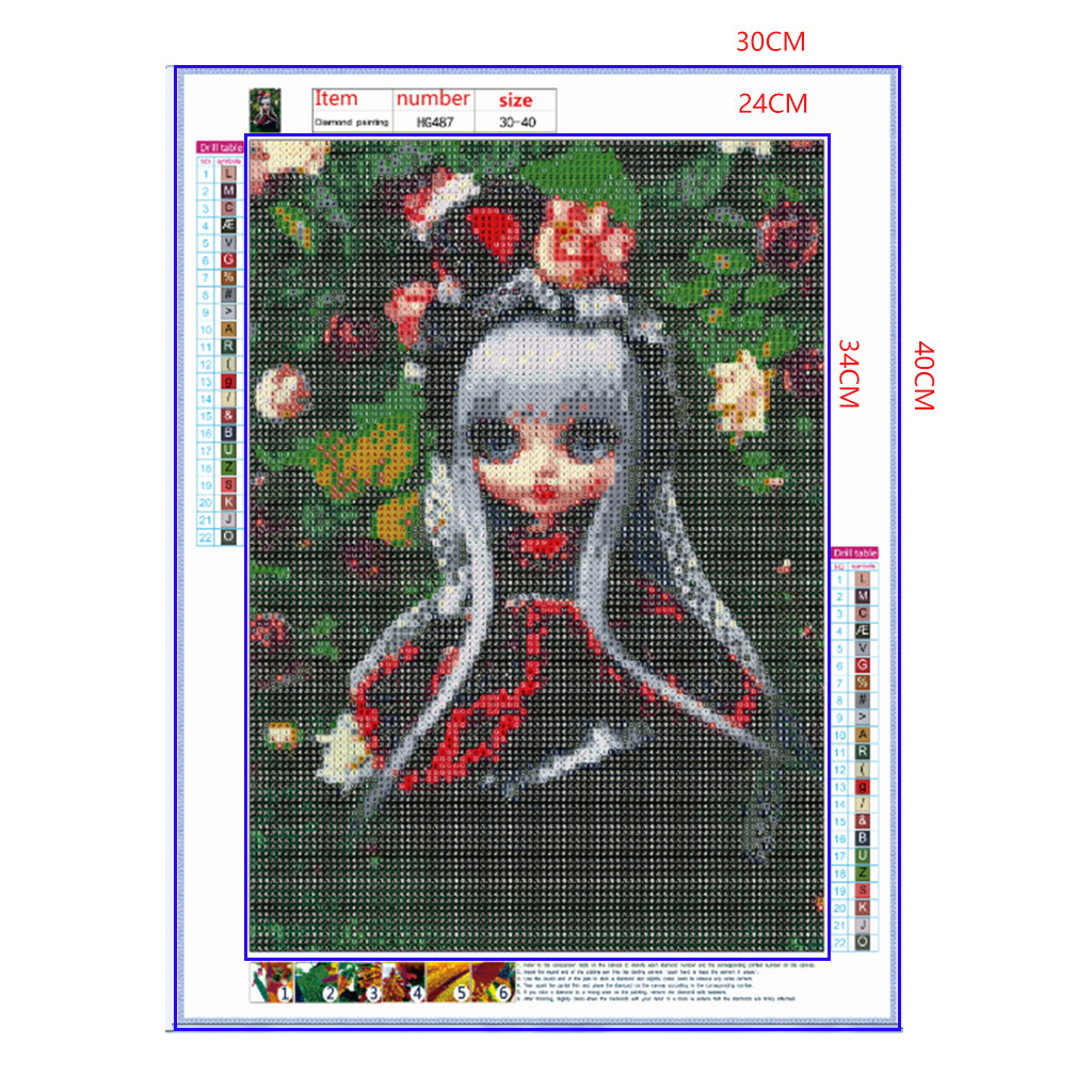 Full Diamond Painting kit - Blythe