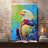 Full Diamond Painting kit - Watercolor eagle