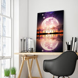 Full Diamond Painting kit - Big moon