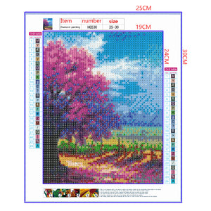 Full Diamond Painting kit - Beautiful environment in the spring