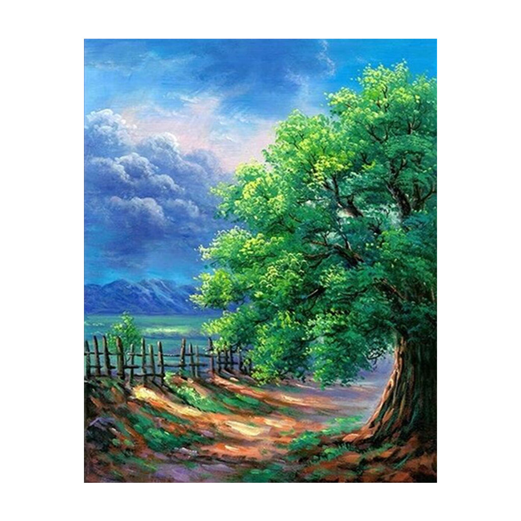 Full Diamond Painting kit - Beautiful environment in the summer