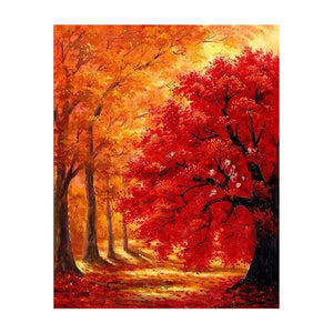 Full Diamond Painting kit - Beautiful environment in autumn