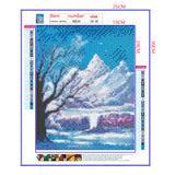 Full Diamond Painting kit - Beautiful environment in winter
