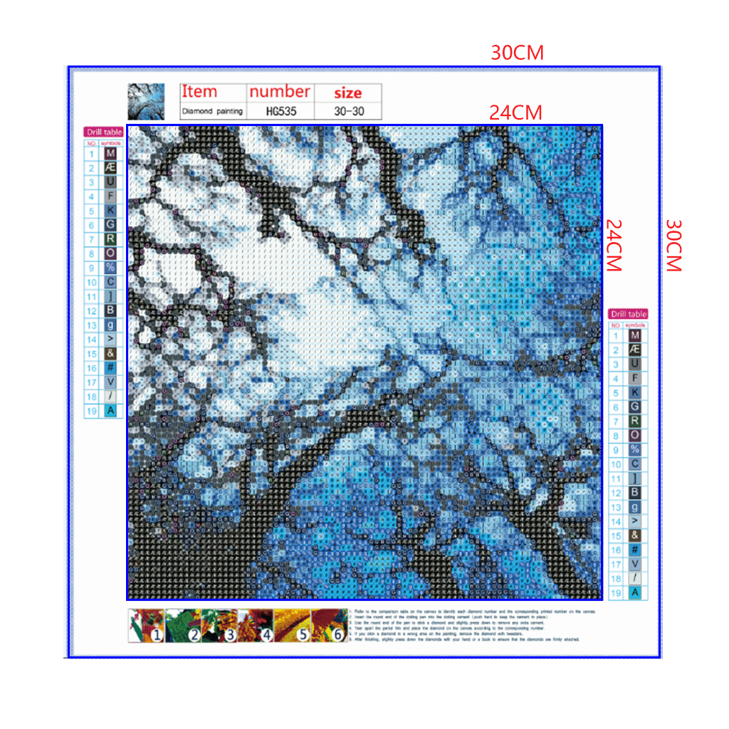 Full Diamond Painting kit - Tree in autumn