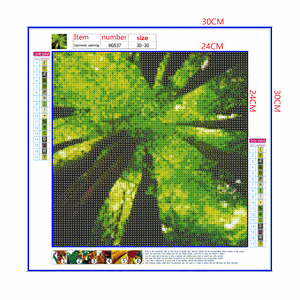 Full Diamond Painting kit - Tree in summer