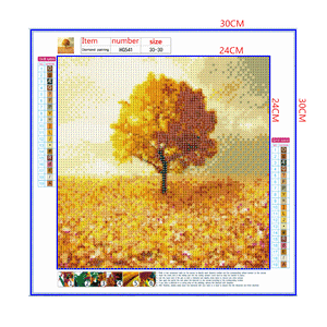 Full Diamond Painting kit - Tree in deciduous