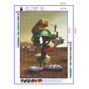 Full Diamond Painting kit - Marvin the Martian