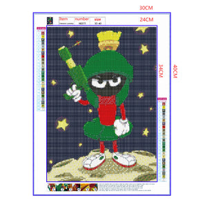 Full Diamond Painting kit - Marvin the Martian