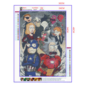 Full Diamond Painting kit - Rick and Morty