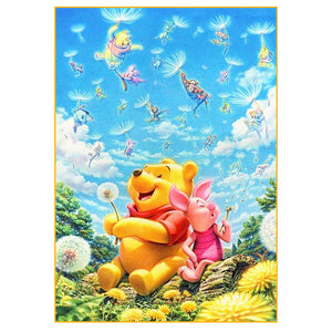 Full Diamond Painting kit - Pooh Bear