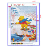 Full Diamond Painting kit - Pooh Bear