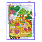 Full Diamond Painting kit - Pooh Bear