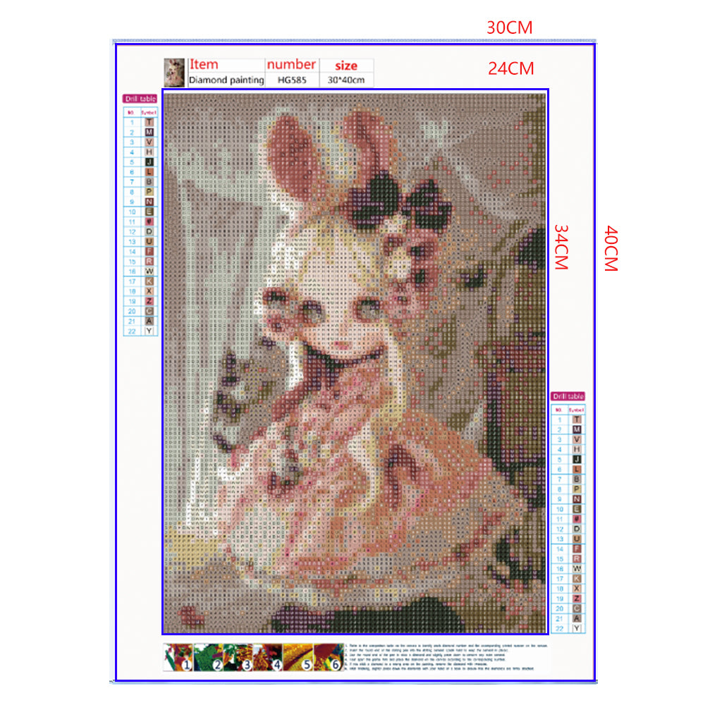 Full Diamond Painting kit - Blythe