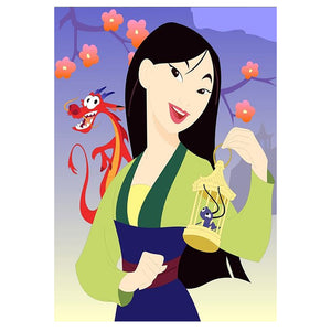 Full Diamond Painting kit - Mulan