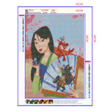 Full Diamond Painting kit - Mulan