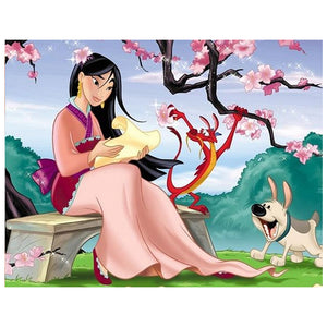 Full Diamond Painting kit - Mulan
