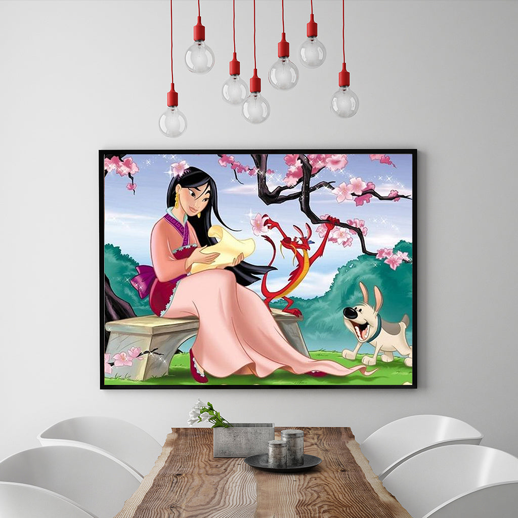 Full Diamond Painting kit - Mulan