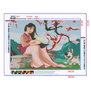 Full Diamond Painting kit - Mulan