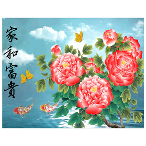 Full Diamond Painting kit - Blessings for home and wealth