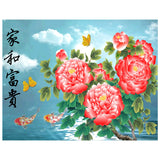 Full Diamond Painting kit - Blessings for home and wealth